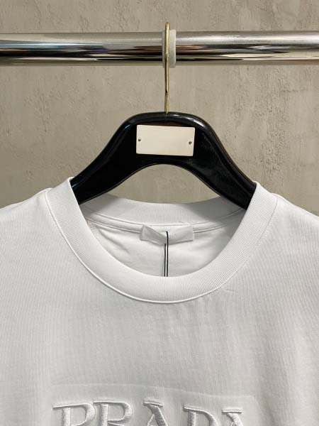 2026年3月19日春夏新作Prada半袖 tシャツ原版復刻高級素材/A5工場