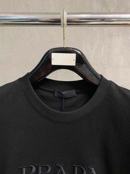 2026年3月19日春夏新作Prada半袖 tシャツ原版復刻高級素材/A5工場