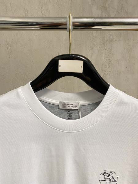 2026年3月19日春夏新作Brunello Cucinelli半袖 tシャツ原版復刻高級素材/A5工場