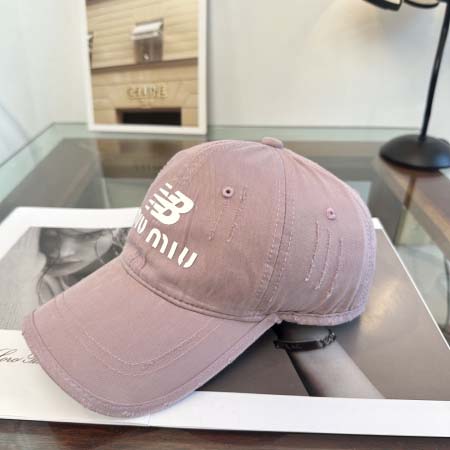 2026年3月22日入荷早春新作Miumiu帽子／野球帽ファッション/誕生日プレゼント/贈り物 HT工場