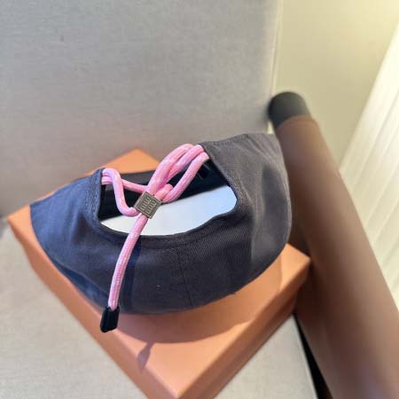 2026年3月22日入荷早春新作MiuMiu帽子／野球帽ファッション/誕生日プレゼント/贈り物 HT工場