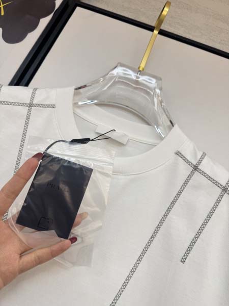 2026年3月28日入荷新作Prada半袖Tシャツ春夏高品質超厳選★入手困難/LD工場