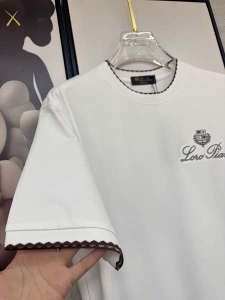 2026年3月30日入荷新作Loro piana半袖Tシャツ春夏高品質超厳選★入手困難/LD工場