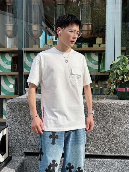 2026年3月31日入荷新作Prada半袖Tシャツ春夏高品質超厳選★入手困難/LD工場