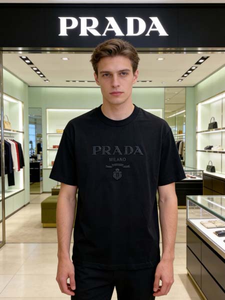 2026年3月31日入荷新作Prada半袖Tシャツ春夏高品質超厳選★入手困難/LD工場