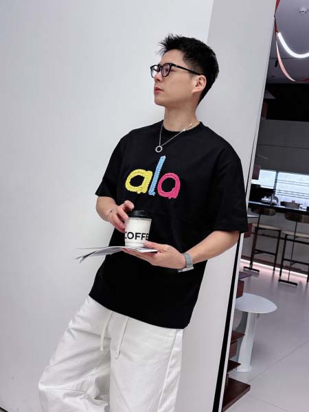 2026年3月31日入荷新作Alo半袖Tシャツ春夏高品質超厳選★入手困難/LD工場