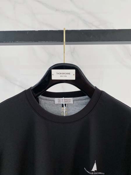 2026年3月31日入荷新作Brunello Cucinelli半袖Tシャツ春夏高品質超厳選★入手困難/LD工場