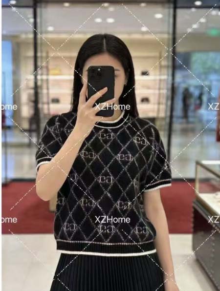 2026年3月6日入荷早春新作GUCCIニット半袖女性用ファ...