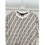 2026年3月17日新作FENDI半袖 tシャツ人気商品/誕生日プレゼント/FF工場