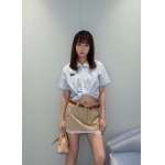 2026年3月9日入荷早春新作 Miumiuシャツ女性用ファッション/誕生日プレゼント/贈り物 can工場