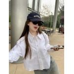 2026年3月22日入荷早春新作Miumiuシャツ女性用ファッション/誕生日プレゼント/贈り物 can工場