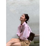 2026年3月22日入荷早春新作Miumiuシャツ女性用ファッション/誕生日プレゼント/贈り物 can工場