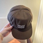 2026年3月22日入荷早春新作MiuMiu帽子／野球帽ファッション/誕生日プレゼント/贈り物 HT工場