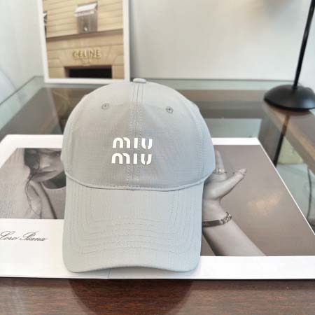 2026年3月22日入荷早春新作MiuMiu帽子／野球帽ファ...