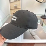 2026年3月22日入荷早春新作MiuMiu帽子／野球帽ファッション/誕生日プレゼント/贈り物 HT工場