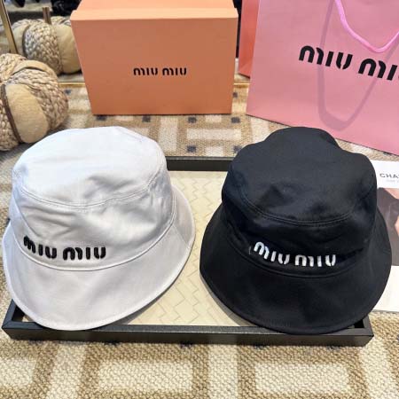 2026年3月23日入荷早春新作miumiu帽子／野球帽ファ...