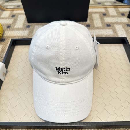 2026年3月23日入荷早春新作Matin Kim帽子／野球...