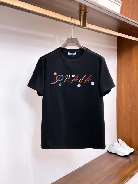 2026年3月28日入荷新作Prada半袖Tシャツ春夏高品質...