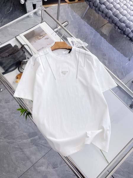 2026年3月28日入荷新作Prada半袖Tシャツ春夏高品質...