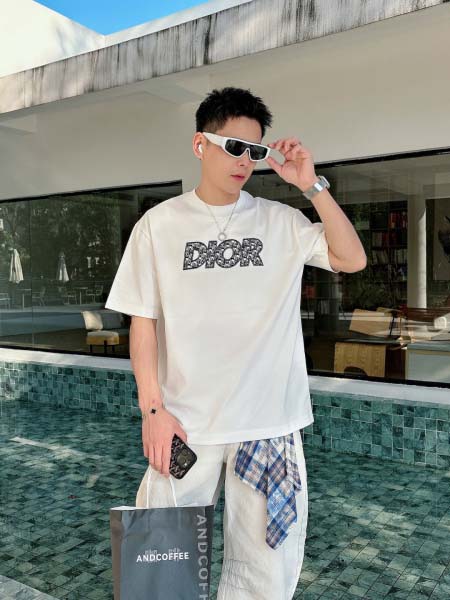 2026年3月30日入荷新作Dior半袖Tシャツ春夏高品質超...