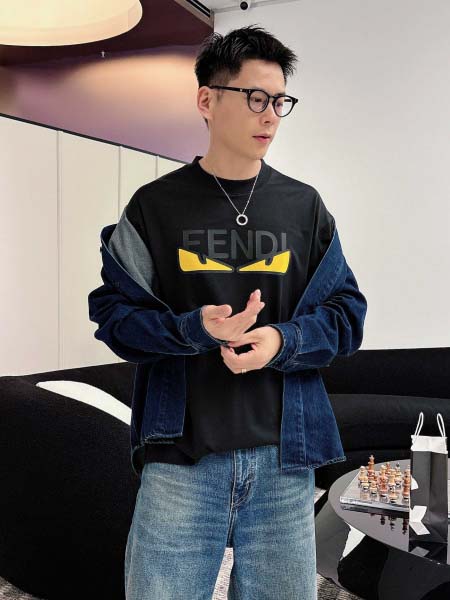 2026年3月29日入荷新作Fendi半袖Tシャツ春夏高品質...