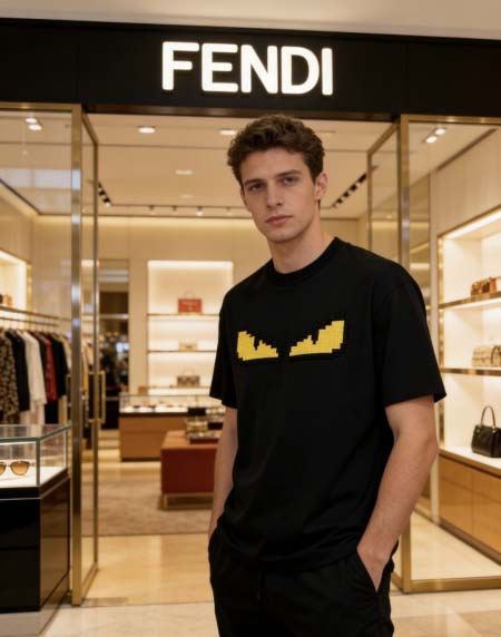 2026年3月29日入荷新作Fendi半袖Tシャツ春夏高品質...
