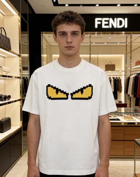 2026年3月29日入荷新作Fendi半袖Tシャツ春夏高品質...