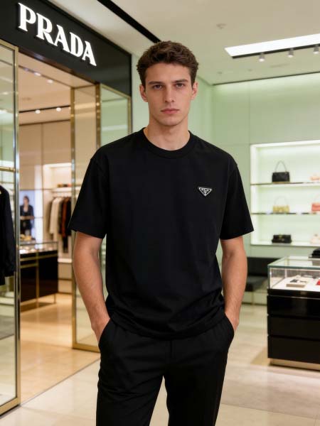 2026年3月31日入荷新作Prada半袖Tシャツ春夏高品質...