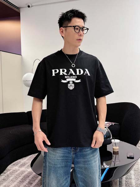2026年3月31日入荷新作Prada半袖Tシャツ春夏高品質...