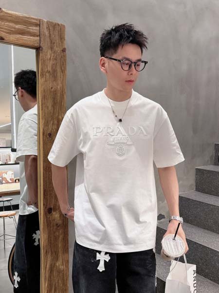 2026年3月31日入荷新作Prada半袖Tシャツ春夏高品質...