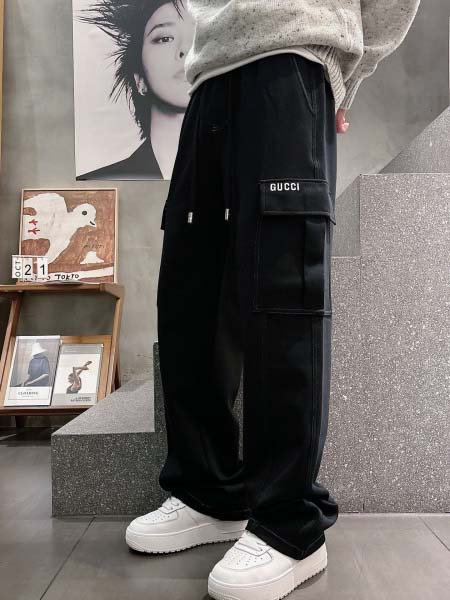 2026年4月1日春夏新作Gucciスラックス高品質人気商品...