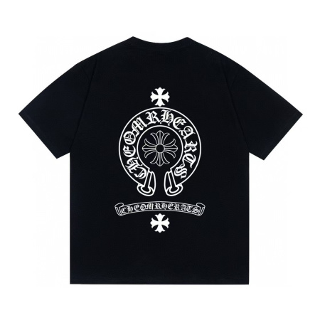 2026年4月14日春夏入荷新作Chrome Hearts短袖Tシャツ人気商品/HJJ工場