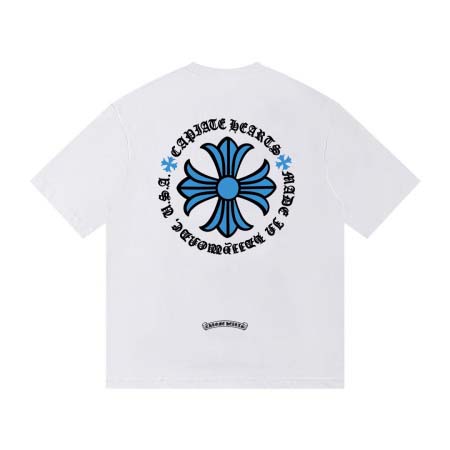 2026年4月14日春夏入荷新作Chrome Hearts短袖Tシャツ人気商品/HJJ工場