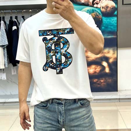 2026年4月16日新作Burberry半袖 tシャツ高品質/誕生日プレゼント/FF工場M-3XL
