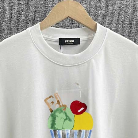 2026年4月19日新作Fendi半袖 tシャツ高品質/誕生日プレゼント/FF工場