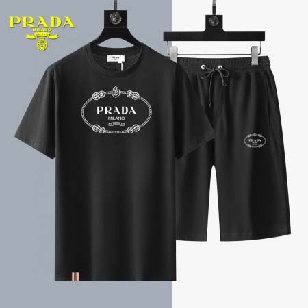 2026年4月3日新作Prada短袖スーツ上下春夏人気商品M...