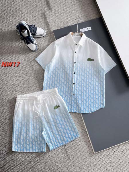 2026年4月3日Lacoste春夏新作短袖上下商品M-3X...