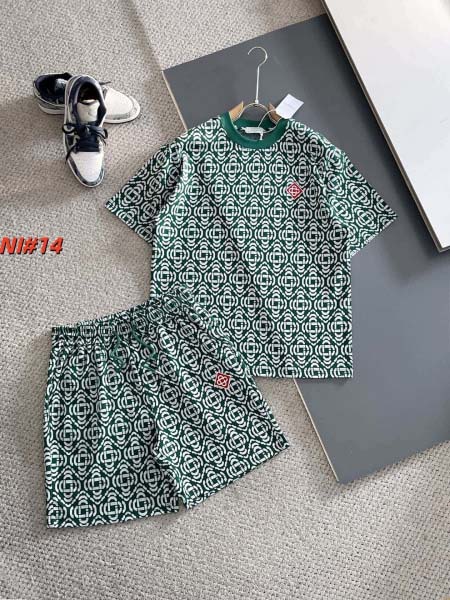 2026年4月3日Casablanca春夏新作短袖上下商品M...