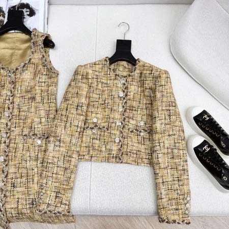 2026年4月4日入荷春夏新作Chanel ジャケット高級品...