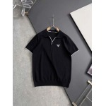 2026年4月7日入荷春夏新作Pradaニットの半袖高級なプレゼント/誕生日プレゼント/高品質/メンツ/記念品/ wenzhou工場