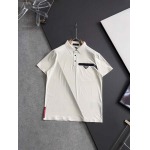 2026年4月7日入荷春夏新作Prada半袖 tシャツ高級なプレゼント/誕生日プレゼント/高品質/メンツ/記念品/ wenzhou工場