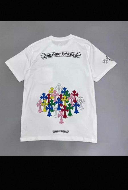 2026年4月14日春夏入荷新作Chrome Hearts短袖Tシャツ人気商品/HJJ工場
