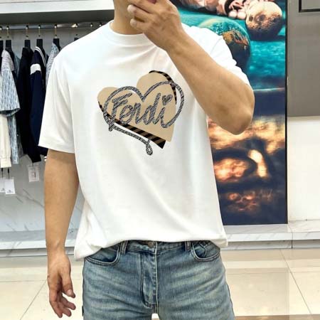 2026年4月16日新作FENDI半袖 tシャツ高品質/誕生...