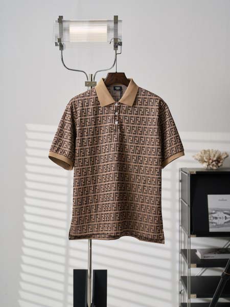 2026年4月23日春夏新作FENDI半袖 tシャツ高品質/...