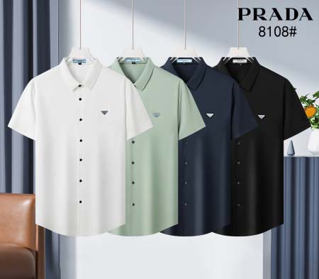 2026年5月19日入荷新作Prada半袖 ポロ/シャツ人気/誕生日プレゼント/kd工場