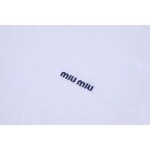 2026年5月26日入荷新作MiuMiu半袖 tシャツ 原版復刻人気で【极品】/正規品と同じサイズ/YGY工場