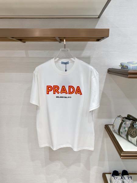 2026年5月28日入荷春夏新作Prada半袖 tシャツ高品...