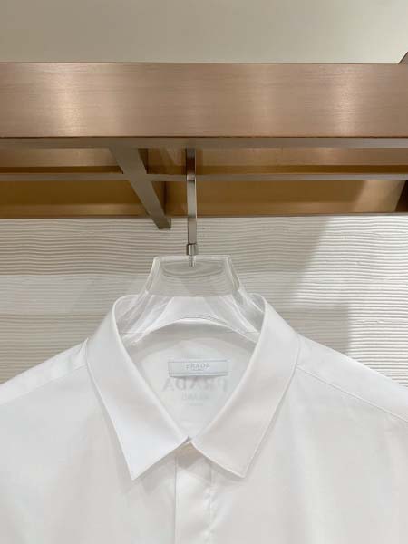 2026年6月4日入荷春夏新作Prada長袖シャツ高品質DH工場