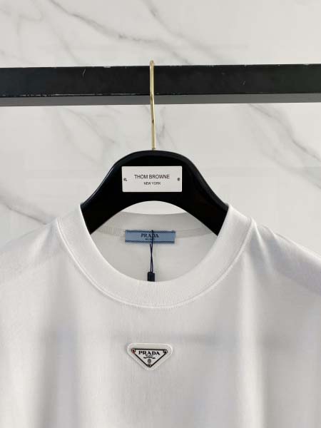 2026年6月4日入荷春夏新作Prada半袖Tシャツ高品質DH工場