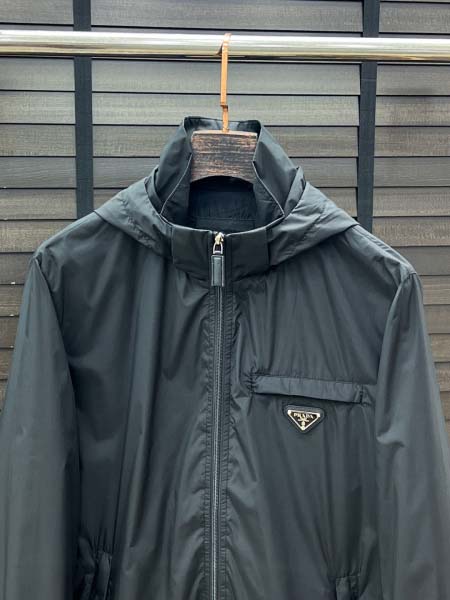2026年6月9日入荷春秋新作Pradaジャケット高品質DH工場